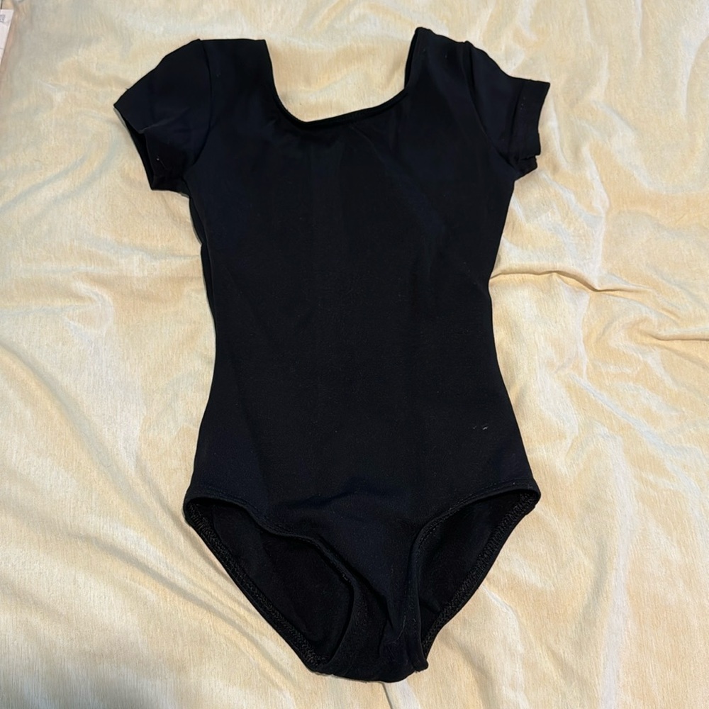 Black Capezio Toddler Leotard